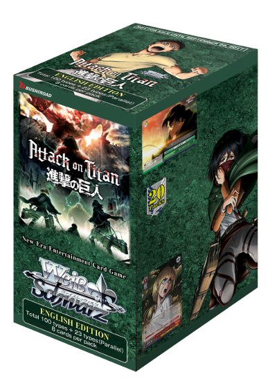 Attack on Titan Vol. 2 Booster Box (2017 English Edition)